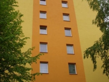 Zateplení fasády a zateplení a rekonstrukce lodžií bytového domu ul. Cyrilometodějská č.p. 885 ve Valašských Klouboukách.